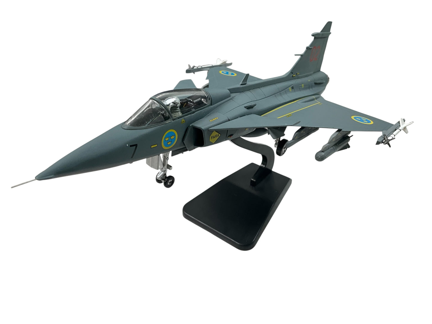 1/72 Aviation72 (AV72-43-001) Saab JAS39C Gripen (7/02) F7 Skaraborg Air Wing, Swedish Air Force (Limited Edition of 1068) 2015 Release