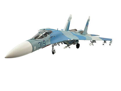 1/72 (Witty Wings) Sky Guardians (WWT-72-014-004) Sukhoi SU27 Flanker-B (Blue 319) 3-Tone Blue Camo, Soviet Air Force (Limited Edition)
