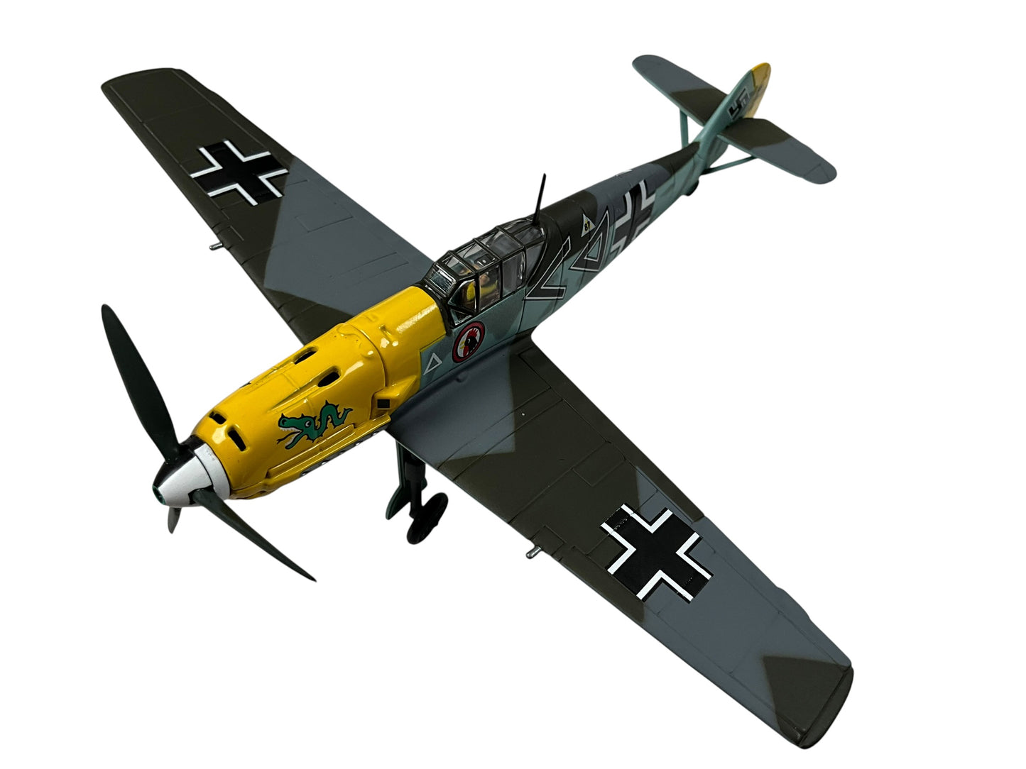1/72 Corgi (49201) Messerschmitt Bf109E flown by Hauptmann Hans "Vati" von Hahn JG3 "Udet" Drittes Reich Luftwaffe (Limited Edition) 2000 Release