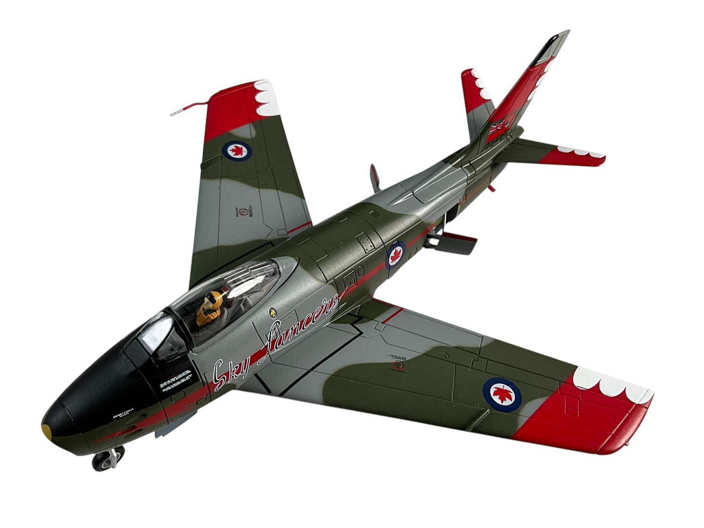 1/72 HobbyMaster (HA4325) North American F-86E (Canadair CL13 Sabre Mk.6) Sabre (23483) "Skylancers" Aerobatic Display Team R.C.A.F. 1956 (Limited Edition)