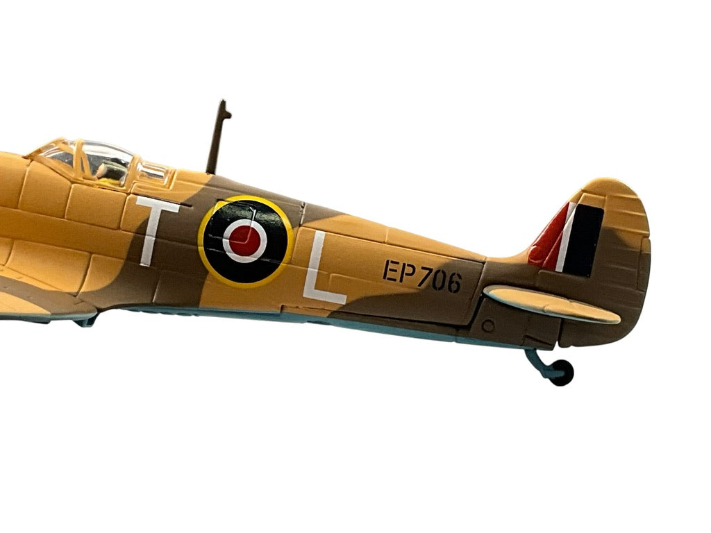 1/72 Corgi (AA31902) Supermartine Spitfire Mk.VB (EP706 / T-L) flown by Sqn/Ldr. Maurice "Mike" Stephens, 10th Oct 1942 Takali, Malta No.249 Sqdn R.A.F. (Limited Edition) 2002 Release