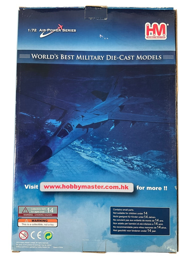1/72 Hobbymaster (HA3001) General Dynamics F111A Aardvark (AF67-065) "Operation Linebacker" 1972 Takhli RTAFB Thailand, 474 TFW, 429 TFS Black Falcons, U.S.A.F. (Limited Edition of 3500) 2010 Release