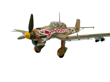 1/48 Armour/Franklin Mint (98133) Junkers JU87 Stuka B2 (T6+MP) Tan & Green Camo w/Desert Snake Livery 6./STG2 Reichs Luftwaffe (Limited Edition)