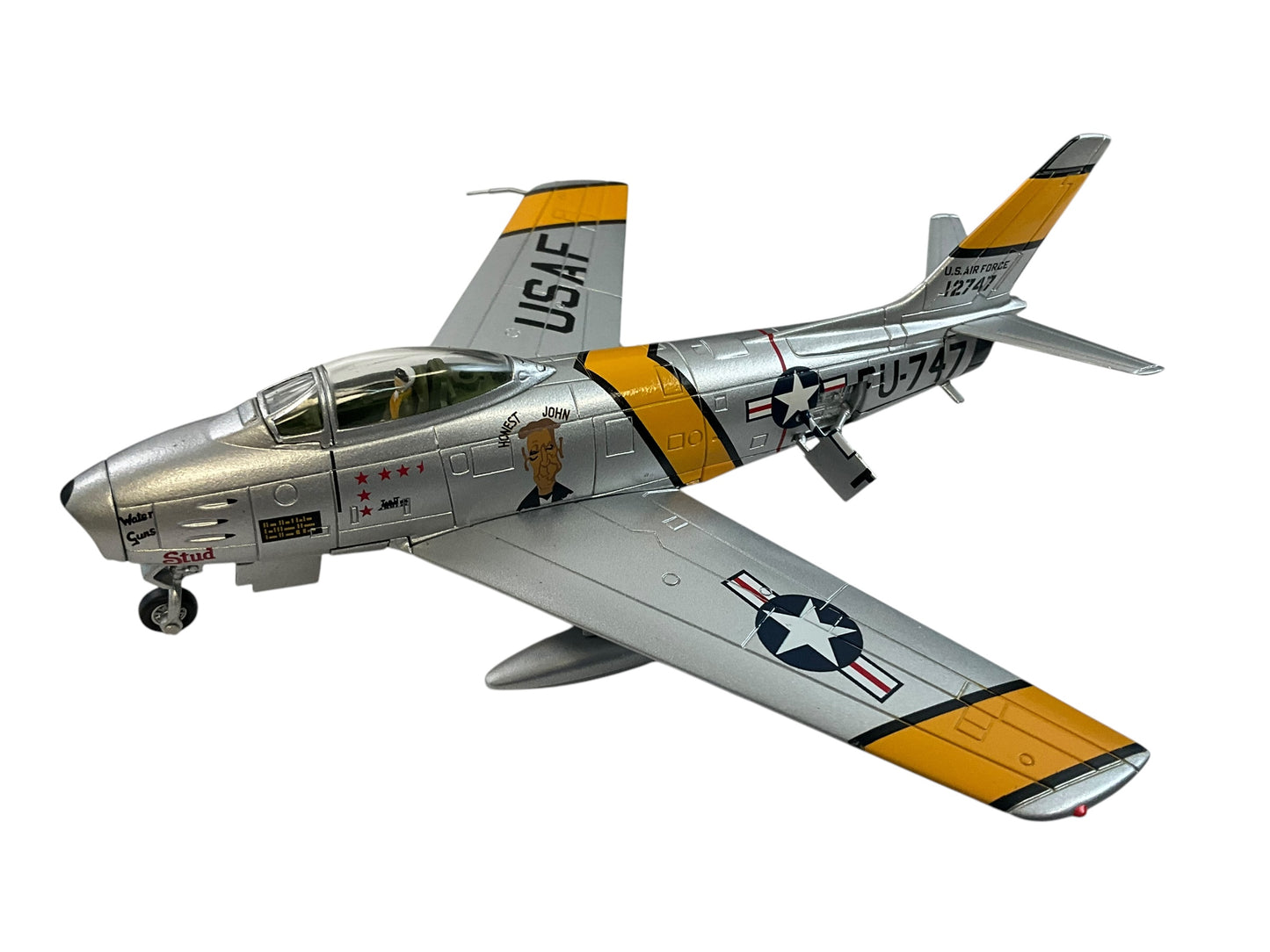 1/72 Corgi (US35804) North American F86E Sabre (12747) f"Honest John" lown by Col. Walker "Bud" Mahurin (5+1/2 Kills) CMD, 4th FW, Kimpo, South Korea, 1952 (Limited Edition #1227 of 1710)