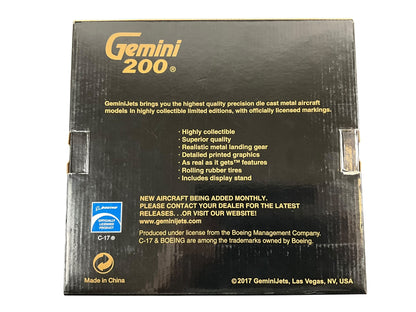 1/200 Gemini200 (G2CAF646) Boeing (C-17A) CC-177 Globemaster-III (17704) - CAF Low Vis Grey Livery - 429 "Buffalo" Sqdn - Canadian Armed Forces (Limited Edition) 2017 Release