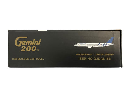 1/200 Gemini200 (G2DAL166) Boeing B757-200 (N717TW) "SKYTEAM" Livery  Delta Airlines (Limited Edition) 2010 Release