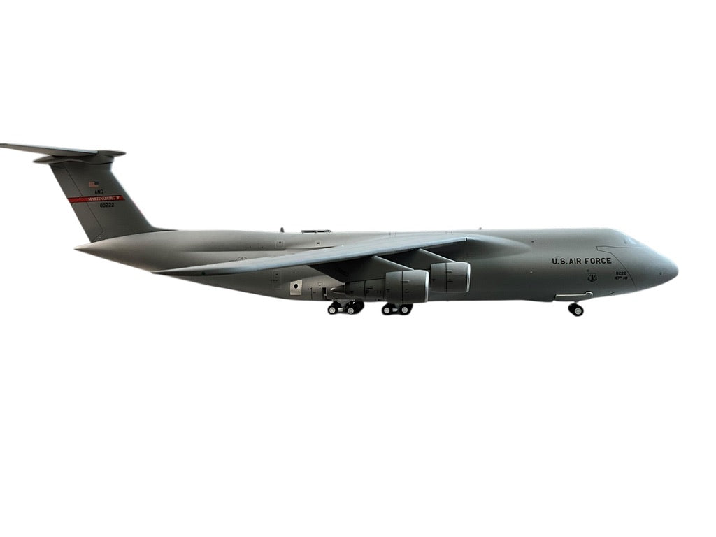 1/200 Gemini200 (G2AFO1427) Lockheed C5A Galaxy ((80222) "Martinsburg" West Virginia Air National Guard, 167th AW, U.S.A.F. (Limited Edition) 2025 Release