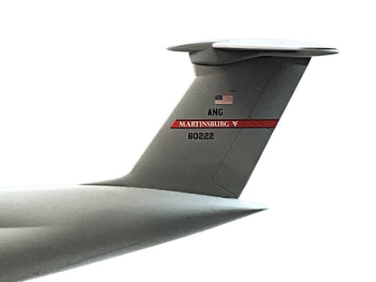 1/200 Gemini200 (G2AFO1427) Lockheed C5A Galaxy ((80222) "Martinsburg" West Virginia Air National Guard, 167th AW, U.S.A.F. (Limited Edition) 2025 Release