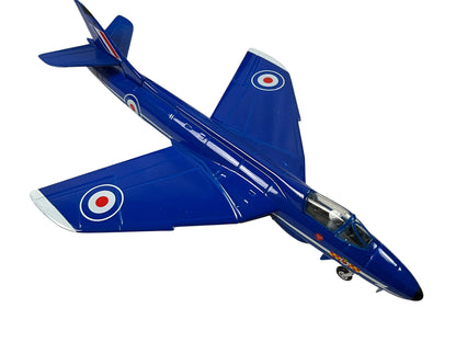 1/72 Corgi (AA32701) Hawker Hunter F Mk.6 flown by S/L Brian Mercer of the "Blue Diamonds" at  Leconfield, Lincolnshire 1961-62, 92 Sqdn R.A.F. (Limited Edition #2081 of Only 4000)