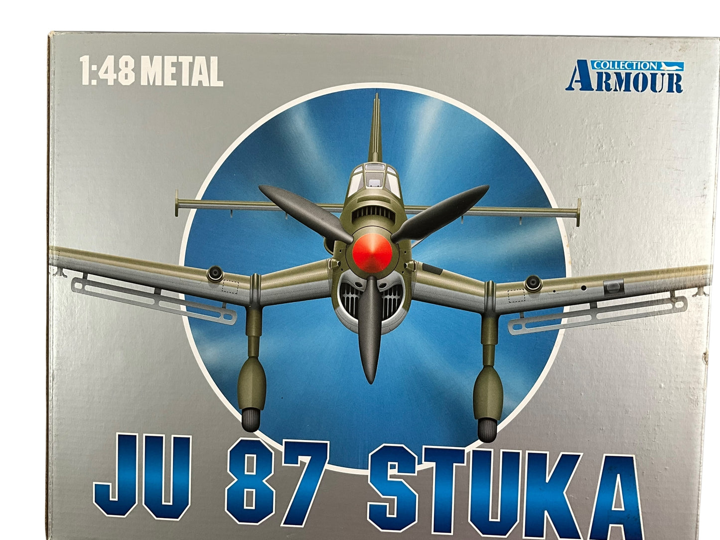 1/48 Armour/Franklin Mint (ART.98096/B11B262) Junkers JU87B Stuka (S1+GK) Tan Desert Camo WWII Deutsche Reich Luftwaffe (Limited Edition)