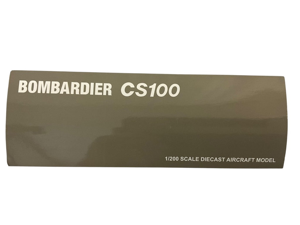 1/200 JC Wings (LH2056) Bombardier CS100 C-Series (C-GWYD) "FTV2" Primer Livery. Bombardier (Limited Edition)