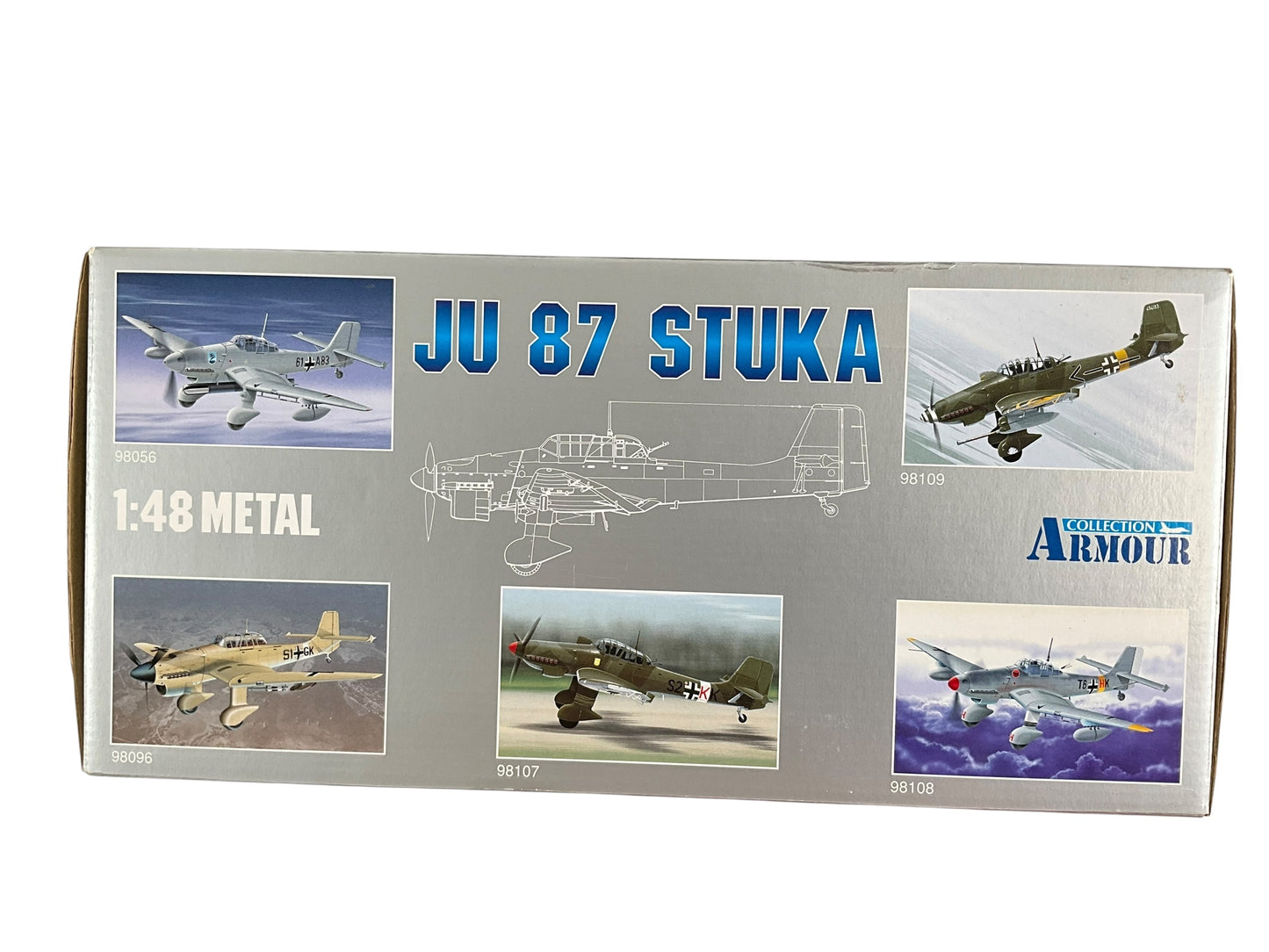 1/48 Armour/Franklin Mint (ART.98096/B11B262) Junkers JU87B Stuka (S1+GK) Tan Desert Camo WWII Deutsche Reich Luftwaffe (Limited Edition)