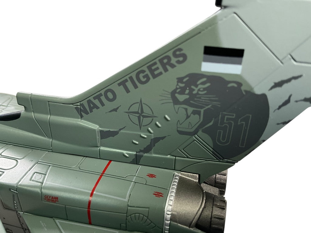 1/72 Hobbymaster (HA6725) Panavia Tornado ECR (46+54) "Nato Tigers" Lo-Vis Grey Camo TLG-51 "Immelmann" Deutsche Bundes Luftwaffe Schleswig-Jagel AB 2017 (Limited Edition)