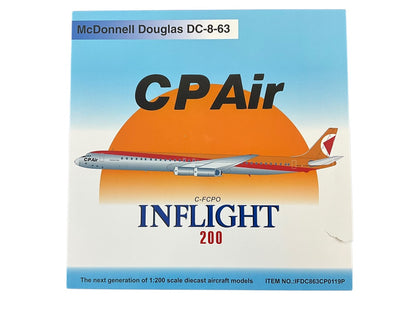 1/200 Inflight200 (IFDC863CP0119P) Douglas DC8-63 (C-FCPO) "Empress of Tokyo" CP Air (limited Edition)