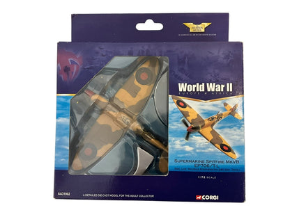 1/72 Corgi (AA31902) Supermartine Spitfire Mk.VB (EP706 / T-L) flown by Sqn/Ldr. Maurice "Mike" Stephens, 10th Oct 1942 Takali, Malta No.249 Sqdn R.A.F. (Limited Edition) 2002 Release