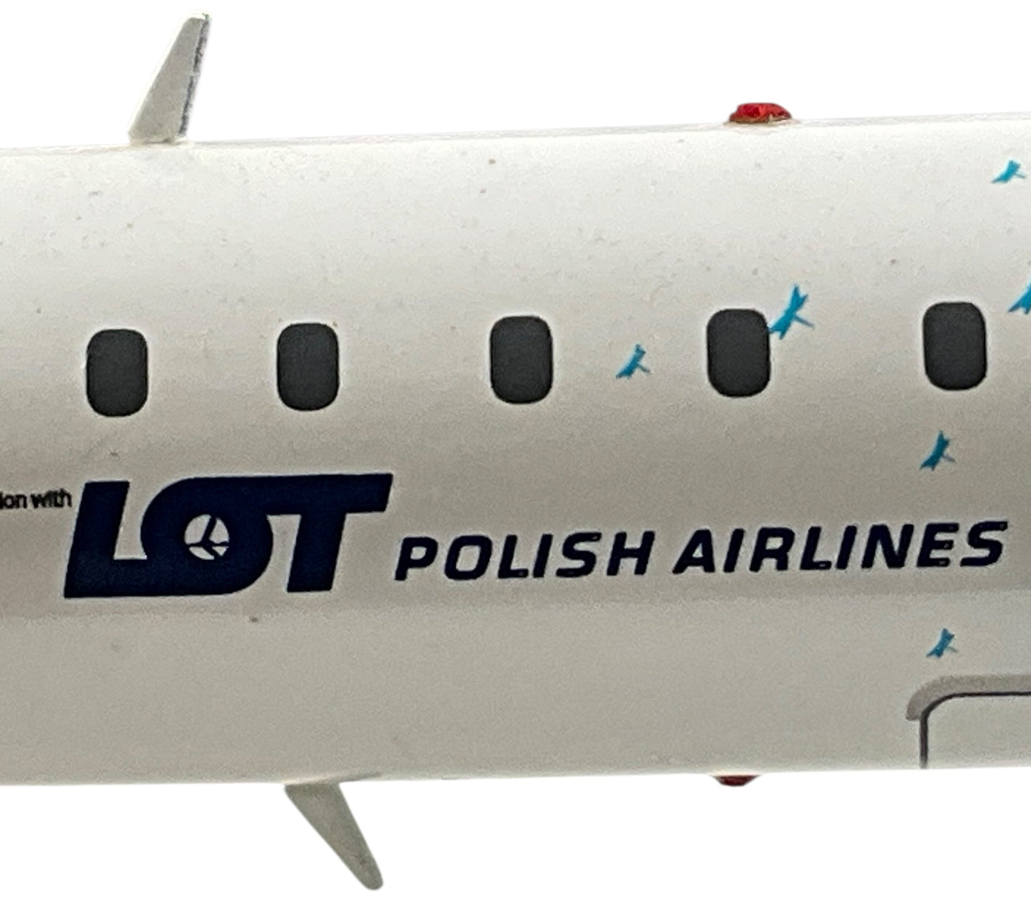 1/200 JC Wings (JC2LOT366) Bombardier CRJ900LR (ES-ACB) "nordica" LOT Polish Airlines (Limited Edition) 2020 Release