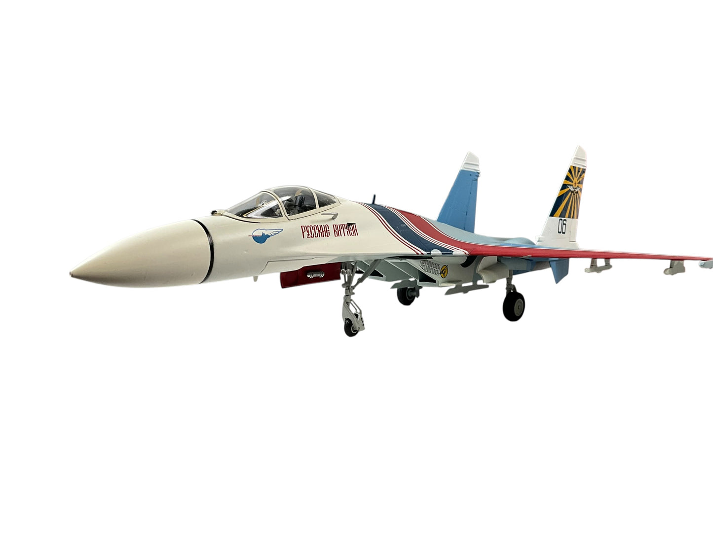 1/72 (Witty Wings) Sky Guardians (WTW-72-014-009) Sukhoi SU27 Flanker-B (Blue 06) "Russian Knights Display Team" Russian Air Force (Limited Edition) 2009 Release