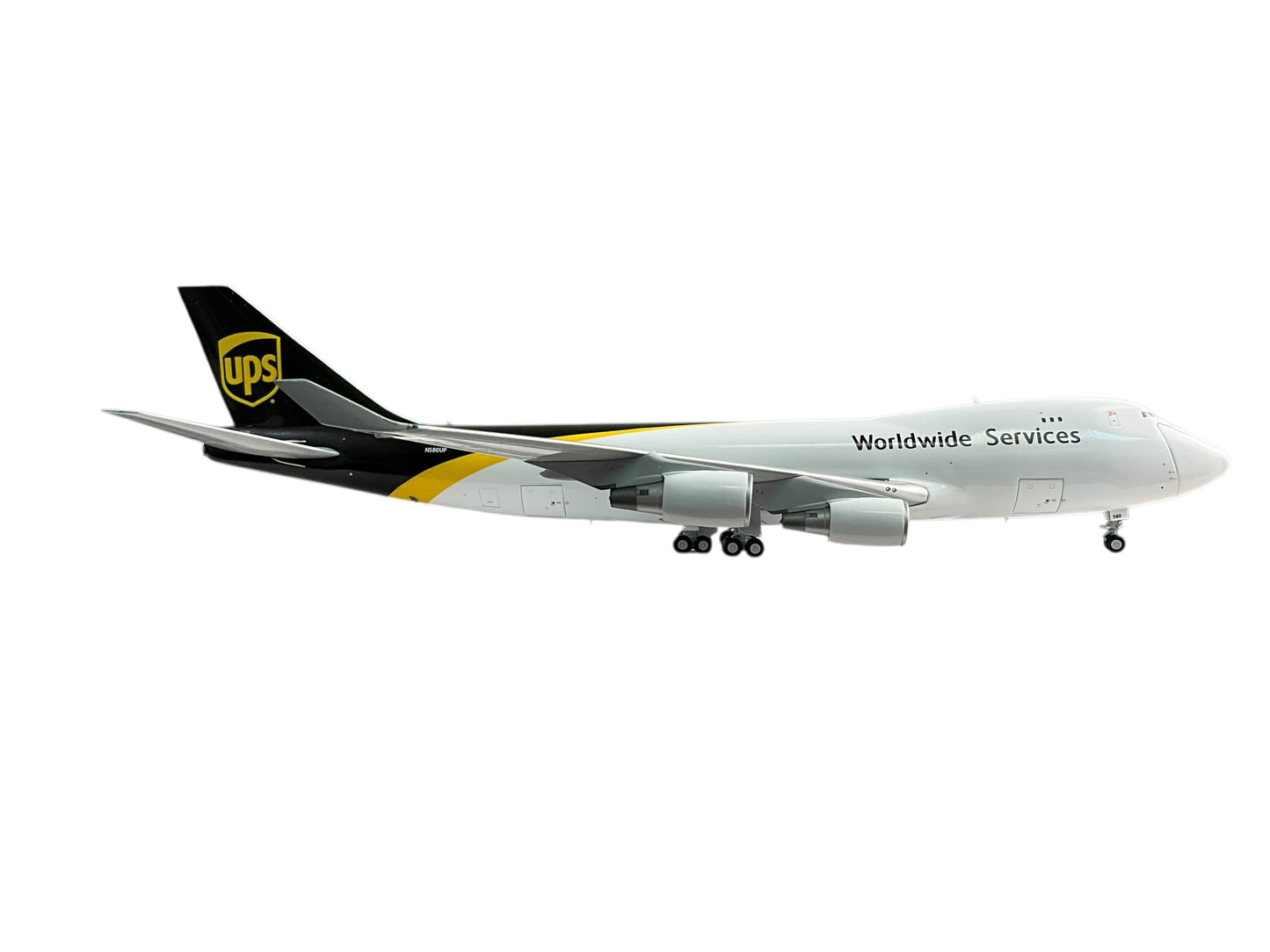 1/200 Gemini200 (G2UPS932) Boeing B747-400F (N580UP) "Interactive Series" Worldwide Services UPS (Limited Edition) 2021 Release