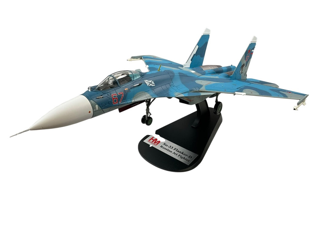 1/72 HobbyMaster (HA6401) Sukhoi SU33 Flanker-D (Red 67) 1st Aviation Squadron, 279th Shipborne Fighter Aviation Regiment, Russian Navy, Feb 2014 (Limited Edition)