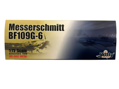 1/72 Witty Wings (WTW72-003-007) Messerschmitt Bf109G-6 (Yellow 6) flown by Obfw. Heinrich Bartels, II/J27, JG54, WWII, Drittes Reich, Luftwaffe (Limited Edition)