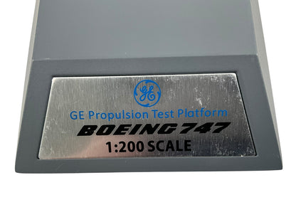 1/200 Inflight200 (IF742GE01) Boeing B742-121 (N747GE) "GE Propulsion Test Platform" General Electric (Limited Edition)