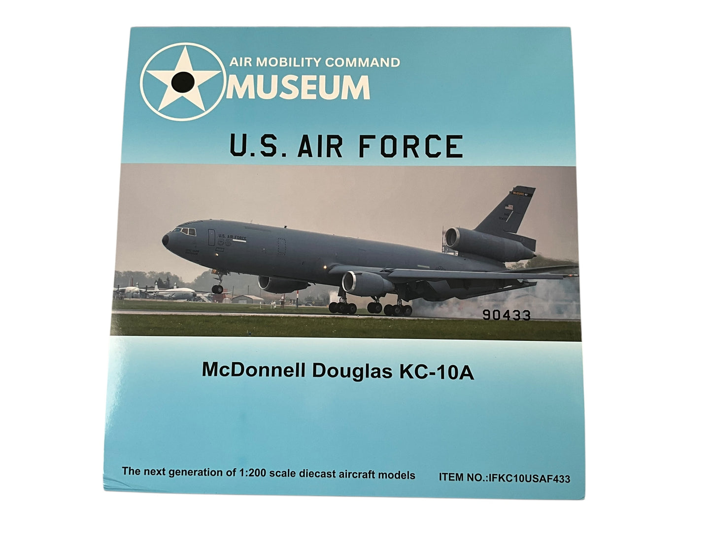 1/200 Inflight200 (IFKC10USAF433-2) McDonnell Douglas KC10A Extender (90433) "Air Mobility Command Museum" @ Dover AFB, Delaware formerly with Joint Base McGuire-Dix-Lakehurst, New Jersey, 305th AMW & 514th AMW, AMC, U.S.A.F (Lmited Edition) 2025 Release