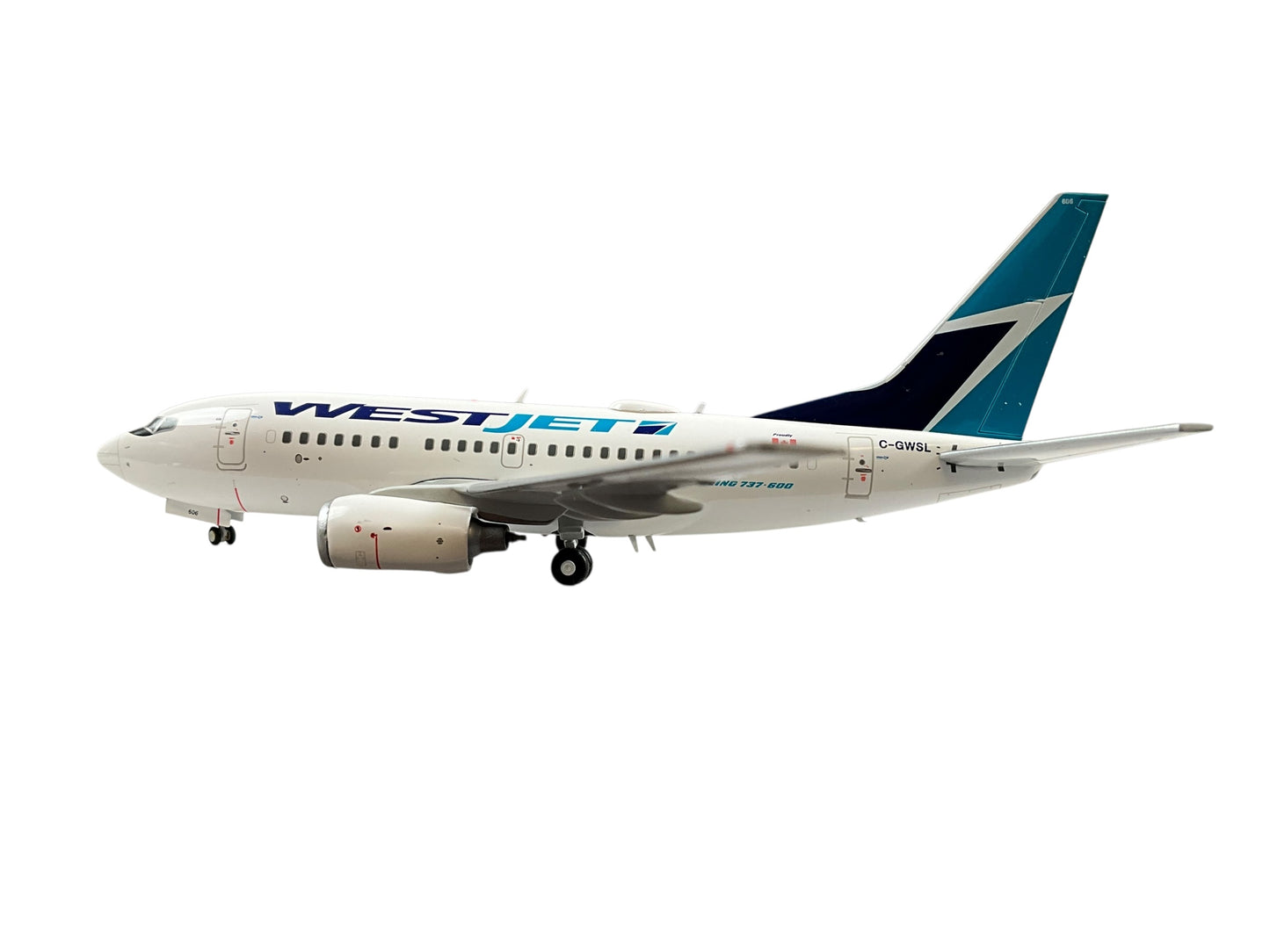 1/200 Gemini200 (G2WJA1295) Boeing B737-600 (C-GWSL) 1st WJA Livery WestJet Airlines (Limited Edition) 2024 Release