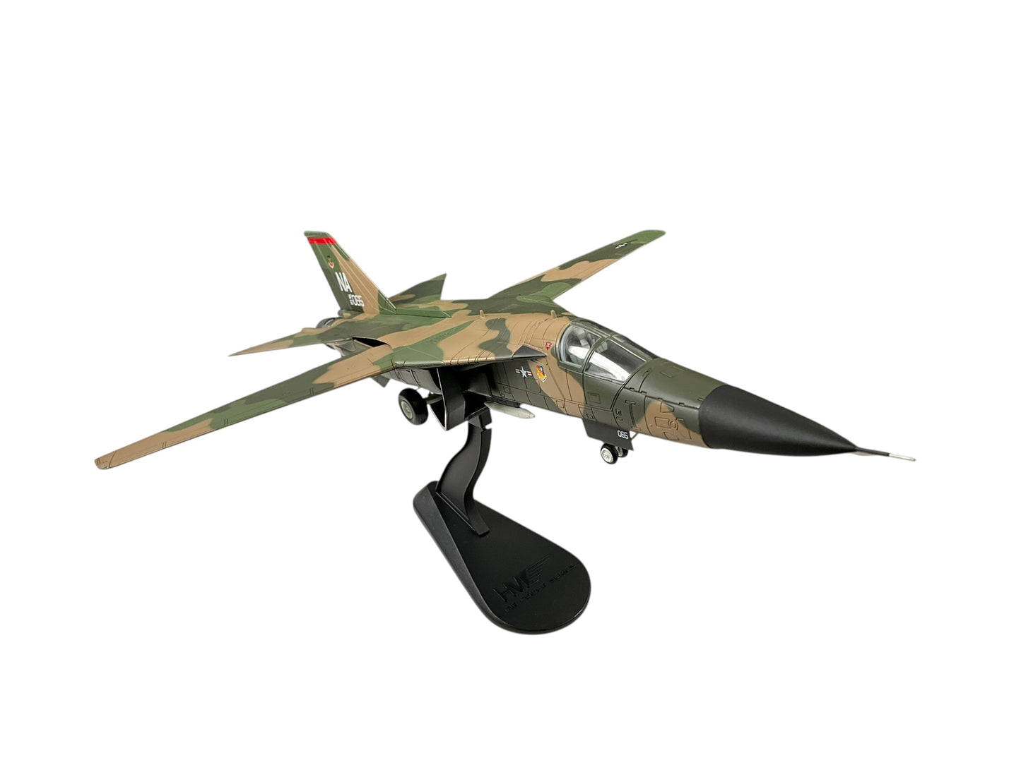 1/72 Hobbymaster (HA3001) General Dynamics F111A Aardvark (AF67-065) "Operation Linebacker" 1972 Takhli RTAFB Thailand, 474 TFW, 429 TFS Black Falcons, U.S.A.F. (Limited Edition of 3500) 2010 Release