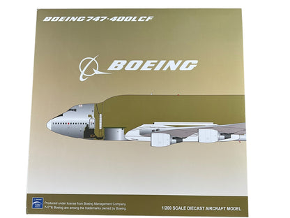 1/200 J C Wings (LH2166) Boeing B747-400LCF Dreamlifter (N747BC) "Green Zinc Chromate Primer Livery" The Boeing Company (Limited Edition)