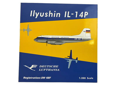 1/200 Phoenix (PH02026) Ilyushin IL14P (DM-SBF) Deusche Lufthansa DDR (limited Edition)