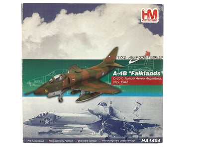 1/72 HobbyMaster (HA1404) Douglas A4B Skyhawk (C-207) "Falklands" May 1982, Fuerza Aerea Argentina (Limited Edition)