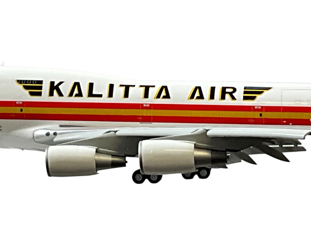 1/200 JC Wings (XX20120A) Boeing B747-400BCF (N744CK) "Flaps Down" (Not Without My Mask) "Capt.P.W. Bishop" Kalitta Air (Limited Edition) 2022 Release