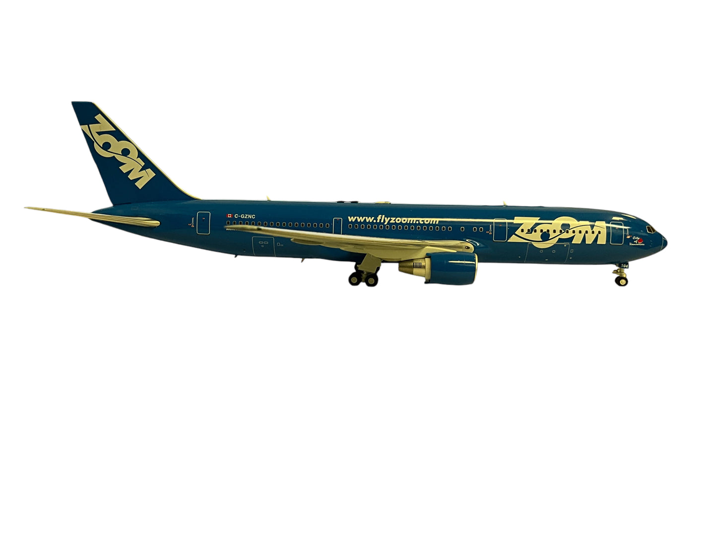 1/200 Inflight200 (IF763Z41023) Boeing B767-300 (C-FZNC) Zoom (Limited Edition)