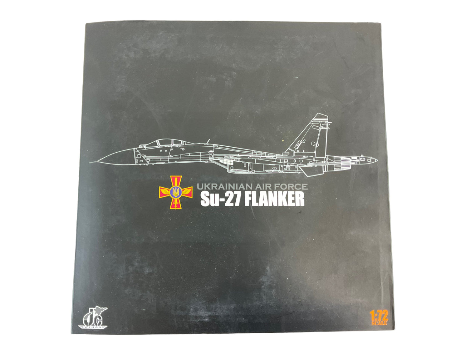 Ukrainian Air Force Sukhoi Su-27 Flanker JC Wings 1:72 Scale Die Cast Model NIB Digital Pattern