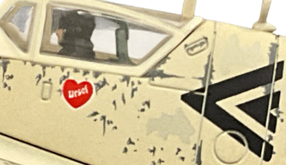 1/72 Corgi (AA27101) Messerschmitt Bf109G-6 White Winter Camo, flown by Erich Hartmann ("Ace of ALL Time" with 352 Kills) Hungary 1945, Kommandeur 1/JG53 Drittes Reich Luftwaffe (Limited Edition #1831 of Only 2000) 2013 Release