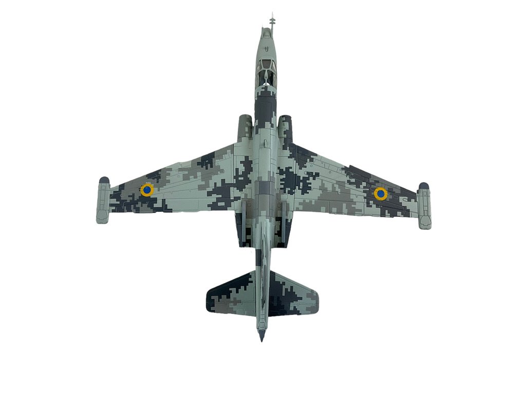 Ukrainian Air Force Sukhoi Su-25 Frogfoot Hobby Master 1:72 Scale Die Cast Model NIB