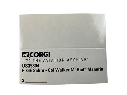 1/72 Corgi (US35804) North American F86E Sabre (12747) f"Honest John" lown by Col. Walker "Bud" Mahurin (5+1/2 Kills) CMD, 4th FW, Kimpo, South Korea, 1952 (Limited Edition #1227 of 1710)