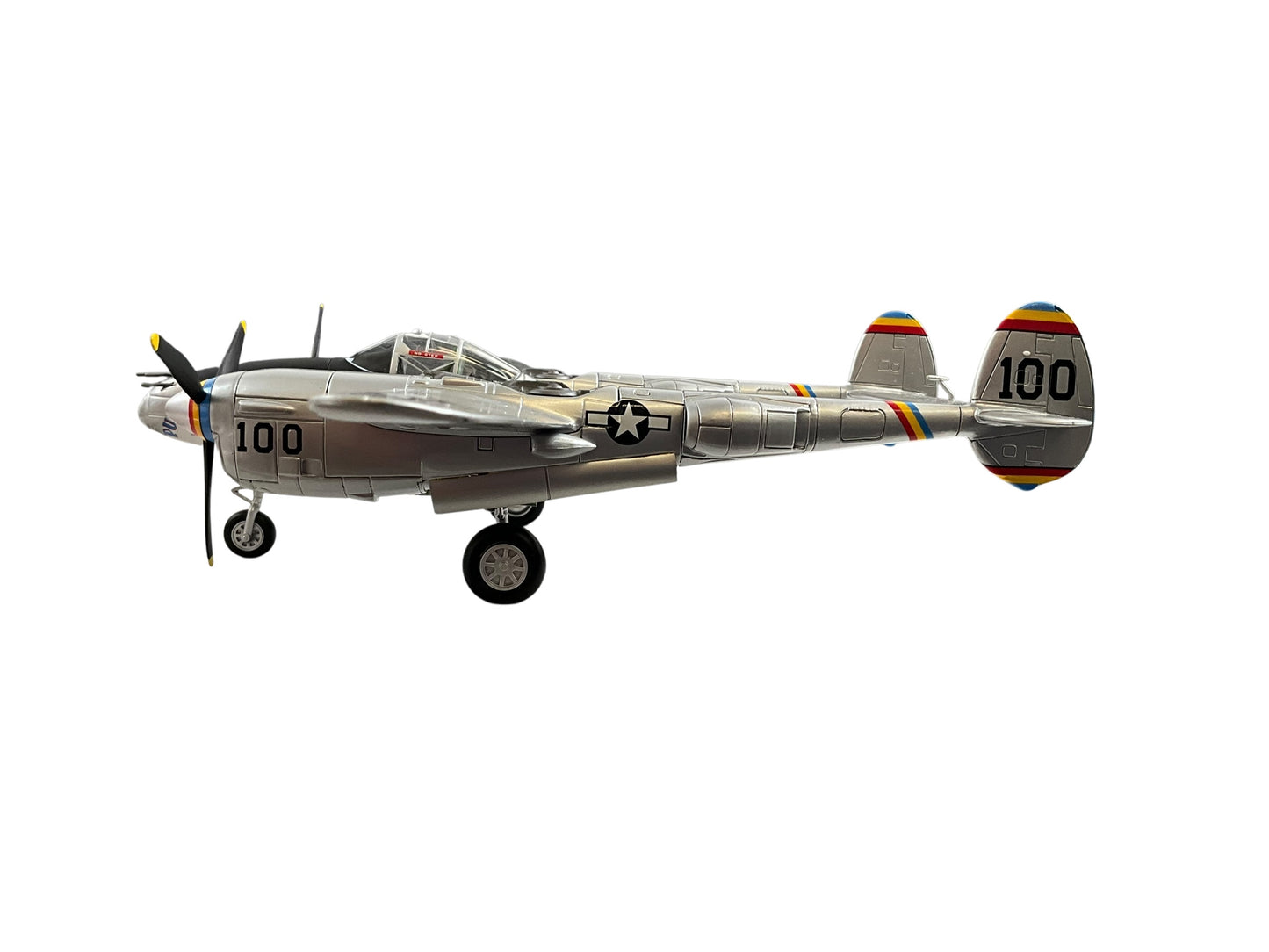 1/48 Armour/Franklin Mint (ART.98137/B11B283) Lockheed P38L-1 Lightning (44-24843 / 100) "Putt Putt Maru" Col. Charles McDonald (27 Kills) 475th F.G. 5th AF U.S.A.A.F. , Clark Field, Phillipines March 1945 WWII (Limited Edition)