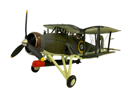 1/72 Corgi (AA36301) Fairey Swordfish Mk.1 (Y4372) "Sinking the BISMARK" 27 MAY 1941, No.810 Sqdn Royal Navy (Limited Edition NO CARD)