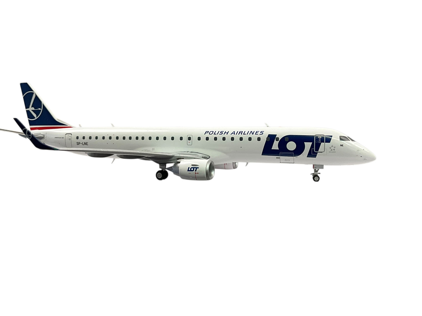 1/200 Gemini200200 (G2LOT345) Embraer ER195 (SP-LNE) LOT Polish Airlines (Limited Edition) 2017 Release