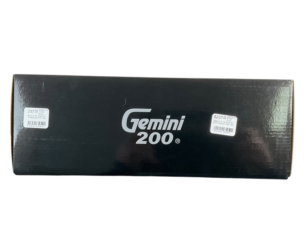 1/200 Gemini200 (G2AFO1136) Lockheed C5M Super Galaxy (70037) "Spirit of Chicopee" Westover Massachusetts AFRC 439th AW U.S.A.F. (Limited Edition) 2024 Release