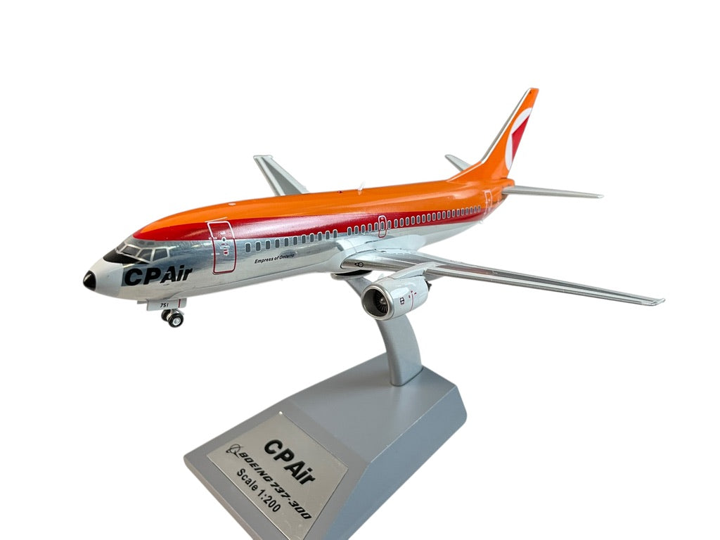 1/200 Inflight200 (IF733CP0725P) Boeing B737-300 (C-FCPG) "Empress of Ontario" CP Air (Limited Edition of Only 144)