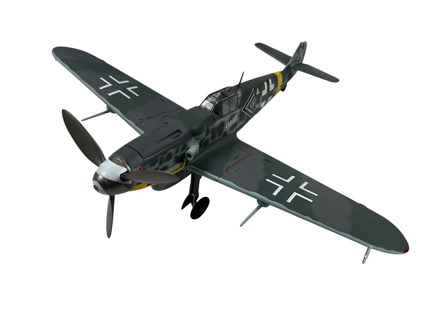 1/72 Witty Wings (WTW72-003-01) Messerschmitt Bf109G-6 (Double Cevron 5) "Chistl" flown by Gerhard Barkhorn, JG52,  WWII, Drittes Reich Luftwaffe (Limited Edition)