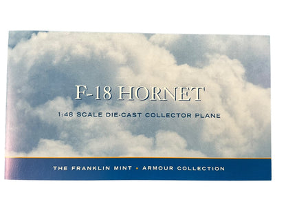 1/48 Franklin Mint/Armor (B11B769) McDonnell Douglas CF188 Hornet (188762) 410 "cougars" Sqdn Canadian Armed  Forces (Limited Edition)