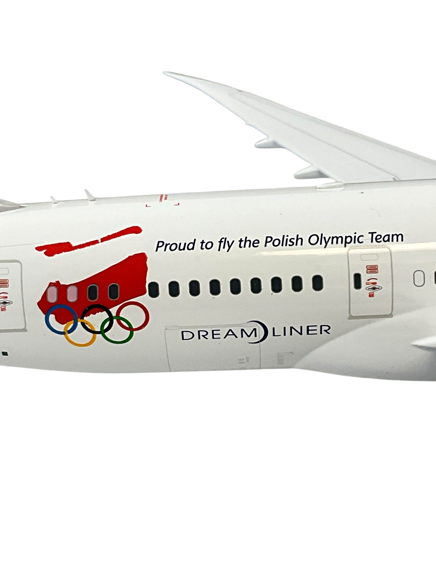 1/200 JC-WIings (JC2LOT2081) Boeing B787-8 (SP-LRH) Dreamliner (SP-LRH) * Proud To Fly the Polish Olympic Team * LOT Polish Airlines 2018 (Limited Edition)
