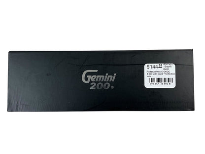 1/200 Gemini200 (G2POE1311) Bombardier Dash8 Q400 (C-GKQC) Porter Airlines (Limited Edition) 2024 Release