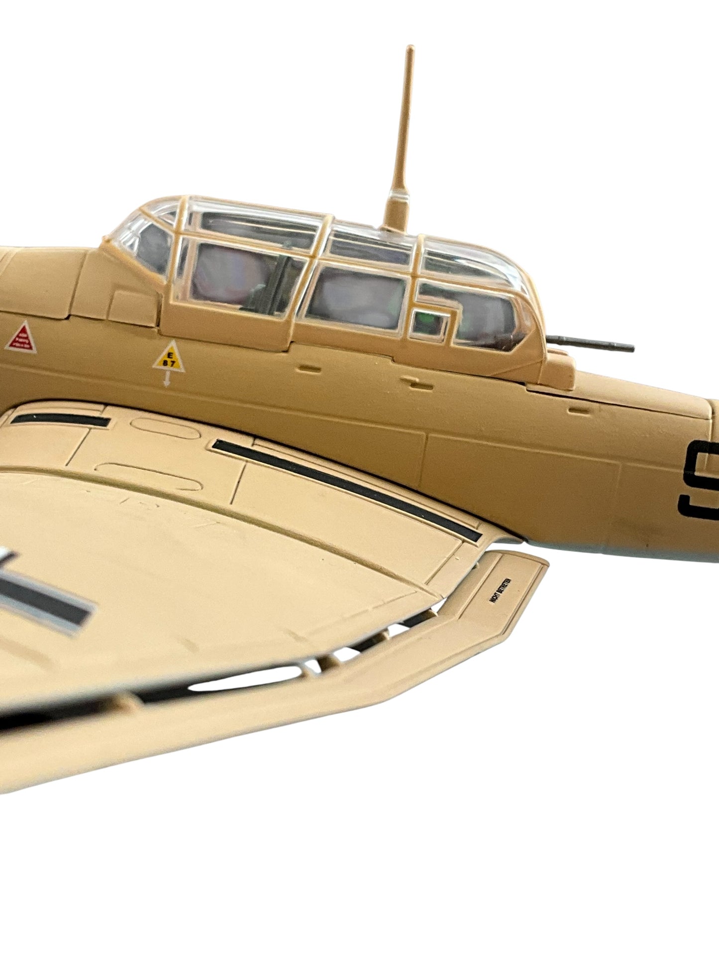 1/48 Armour/Franklin Mint (ART.98096/B11B262) Junkers JU87B Stuka (S1+GK) Tan Desert Camo WWII Deutsche Reich Luftwaffe (Limited Edition)