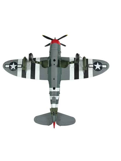 1/48 Armour/Franklin Mint (98146) Republic P47D Thunderbolt (HV+A - 226418) flown by Colonel Francis "Gabby" Gabreski WWII Fighter "ACE" 61FS, 56FG, U.S.A.A.F. (Limited Edition)