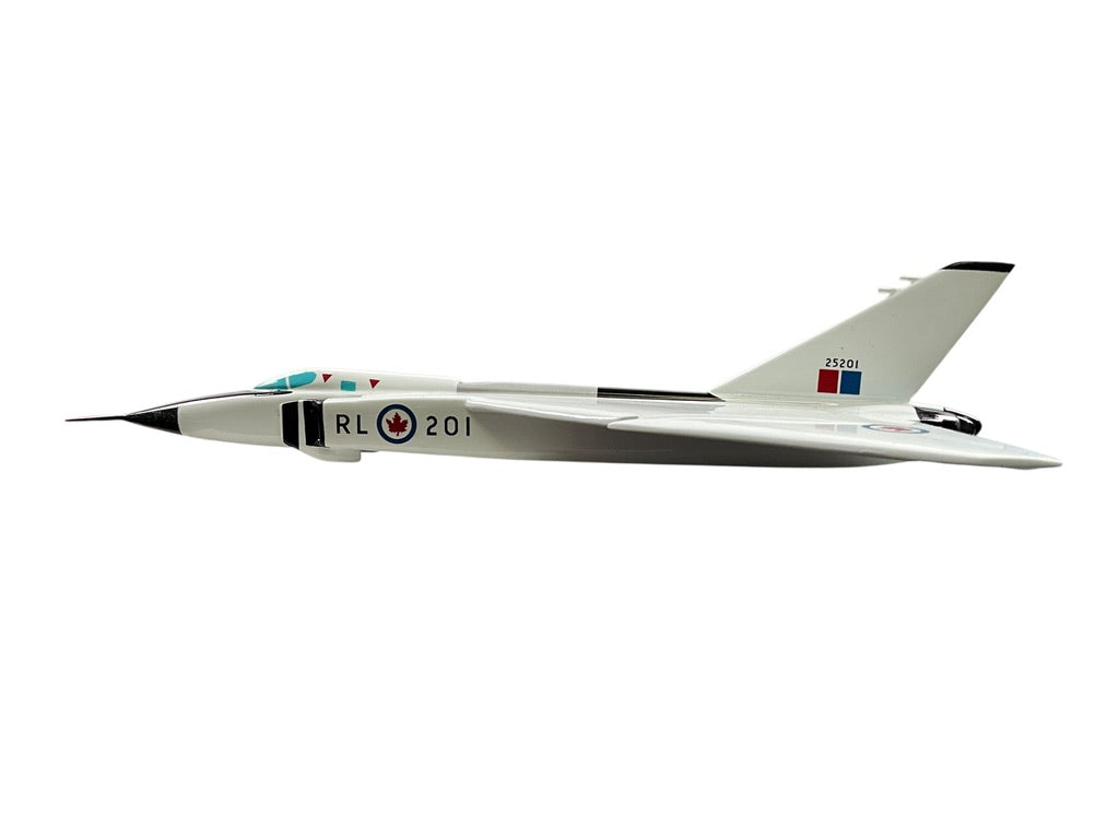 1/72 50th Anniversary of "1st Flight" of Avro Canada CF105 Arrow RL201 Resin Model with Dedication Tail Stand (Limited Edition)