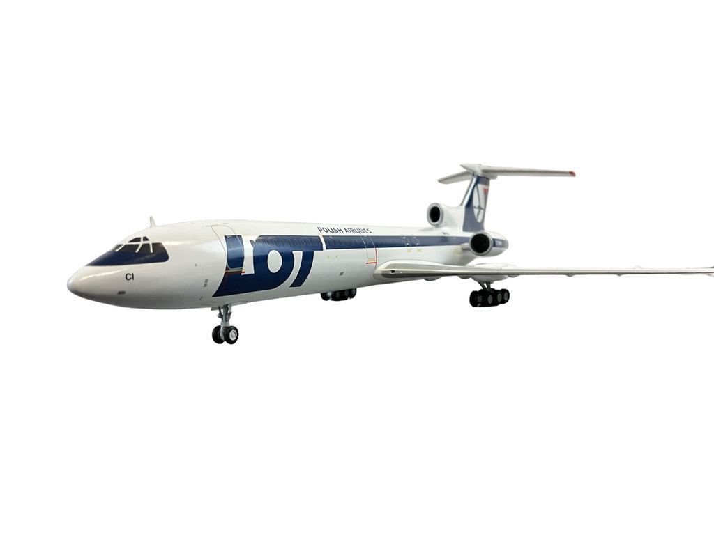 1/200 Herpa Tupolev TU154M LOT Polish Airlines